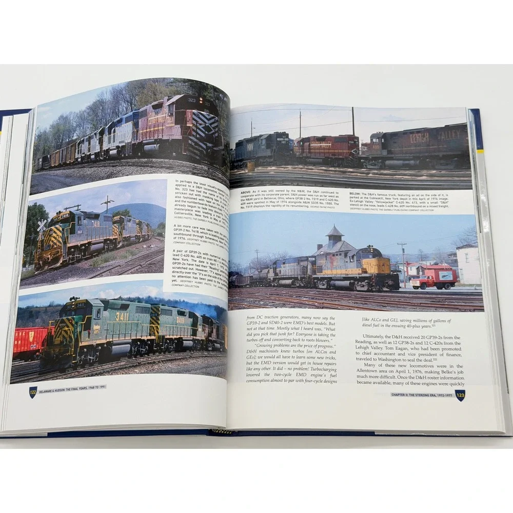Delaware & Hudson The Final Years 1968 To 1991 by Rudy Garbely Hardcover Book